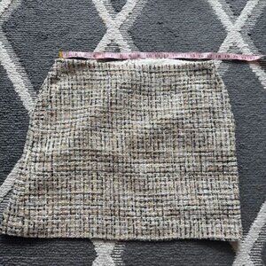 Loft Tweed Pocket Skirt